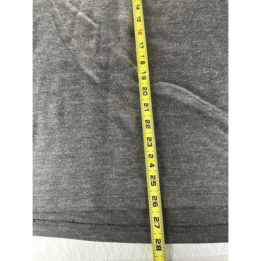 Banana‎ Republic Henley Sweater Mens XL Dark Gray Rayon Poly Blend